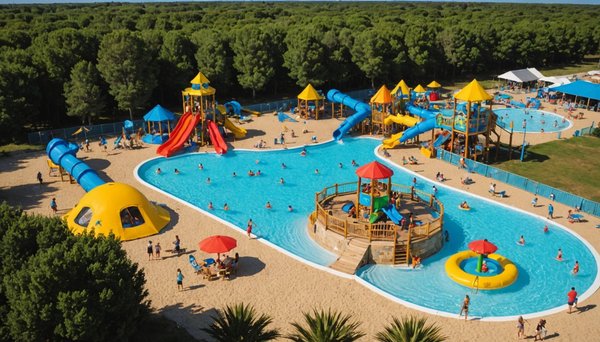 Camping avec parc aquatique en vendée : l'idéal pour les familles