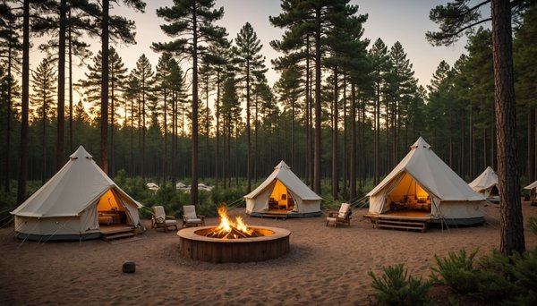 Le camping de luxe une tendance forte dans les landes